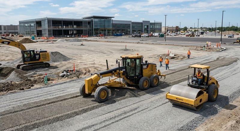 Parking Lot Gravel Repair in Ellijay, GA